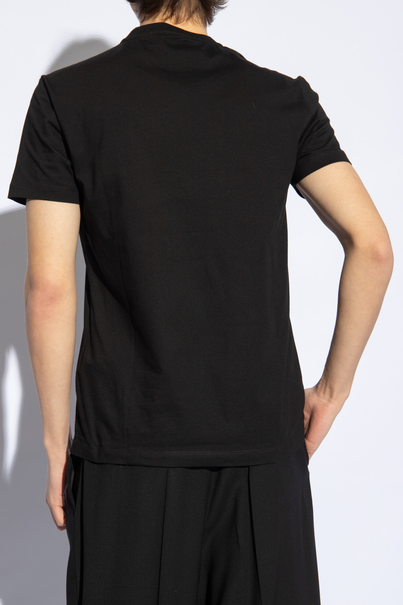Black T-shirt with logo Versace - Vitkac Italy